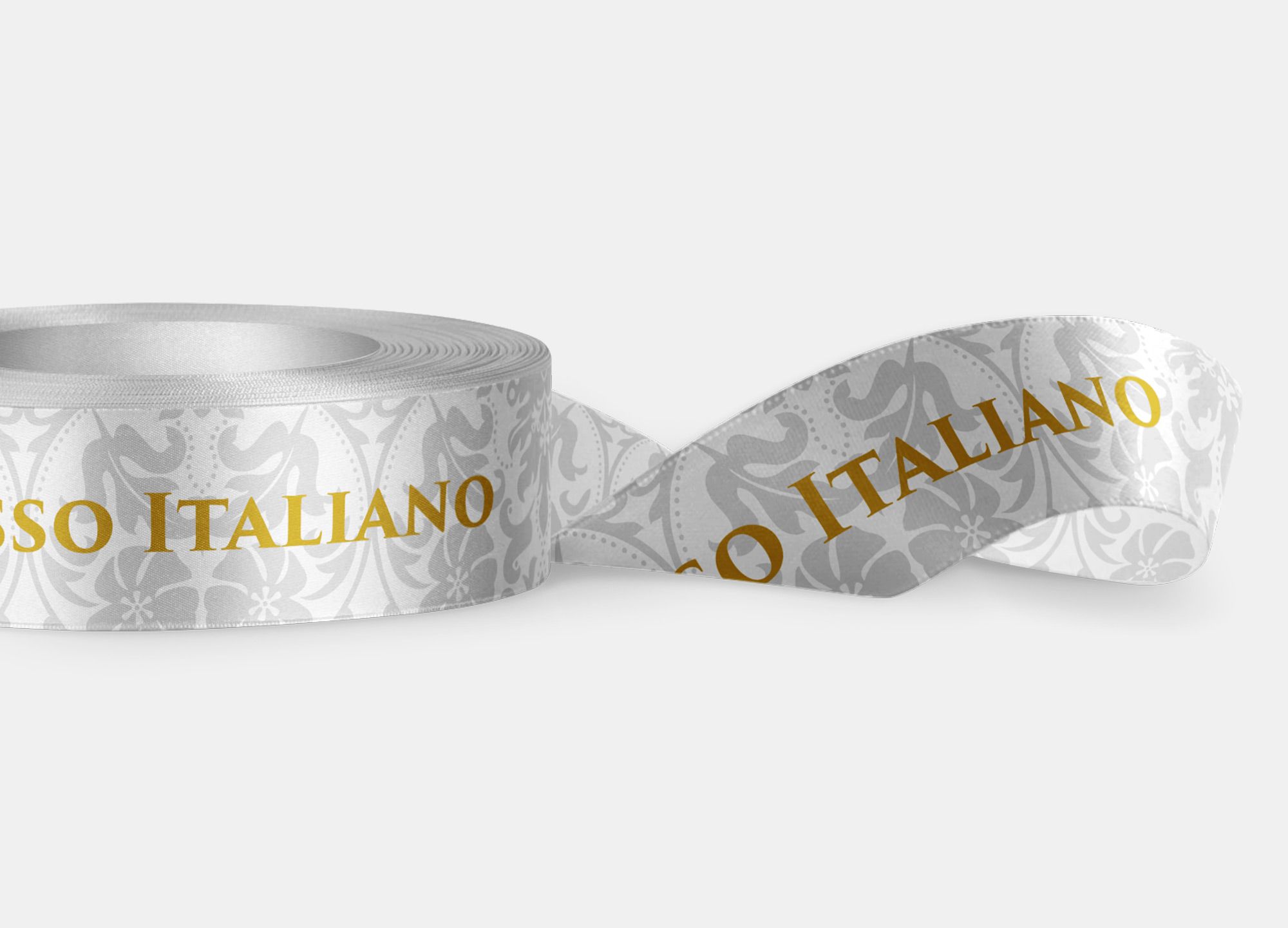 comunicare l'eleganza dei tuoi prodotti con il nastro lusso italiano