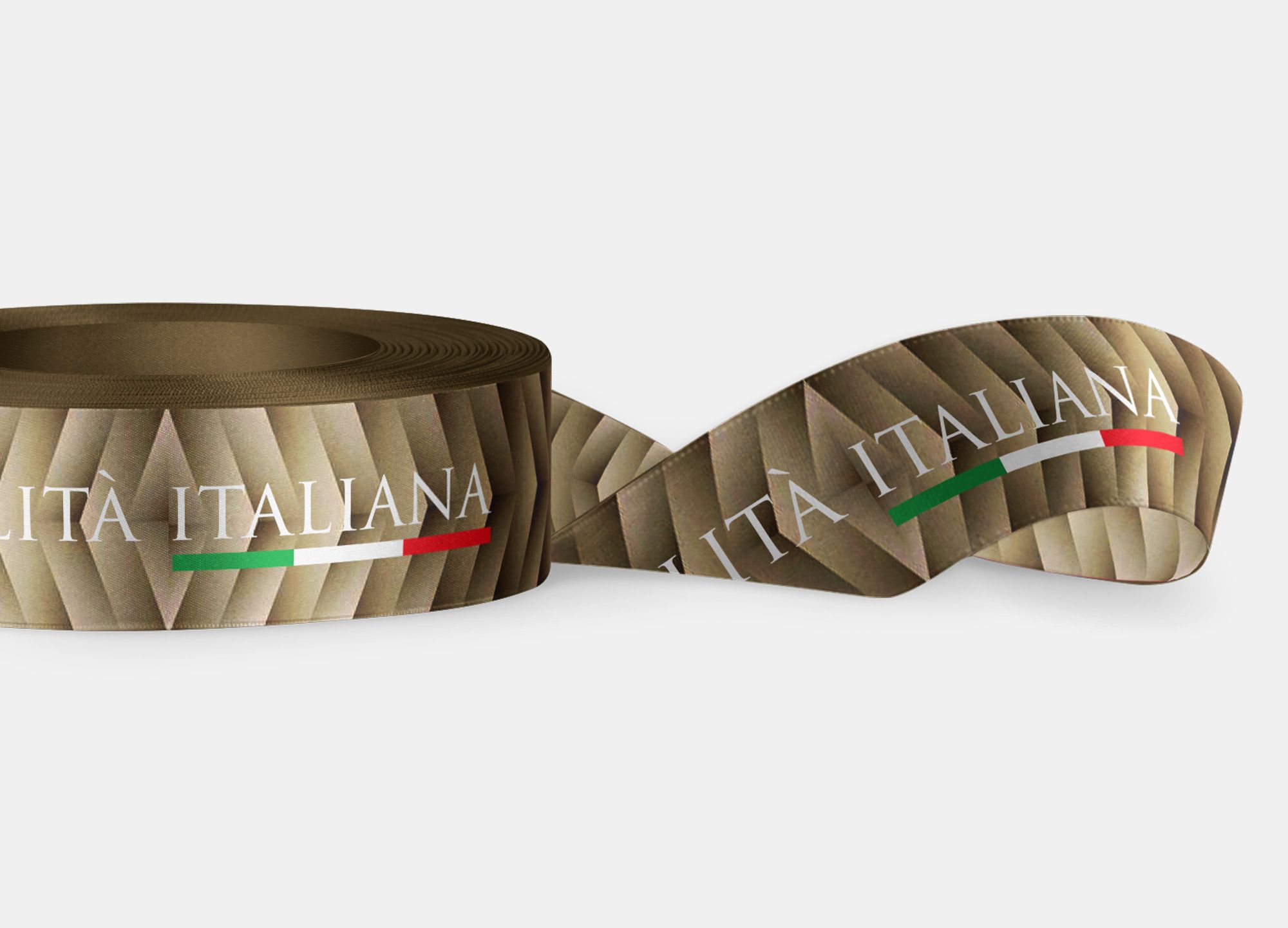 Comunica al meglio la qualità dei tuoi prodotti made in italy con il nastro qualità italiana.