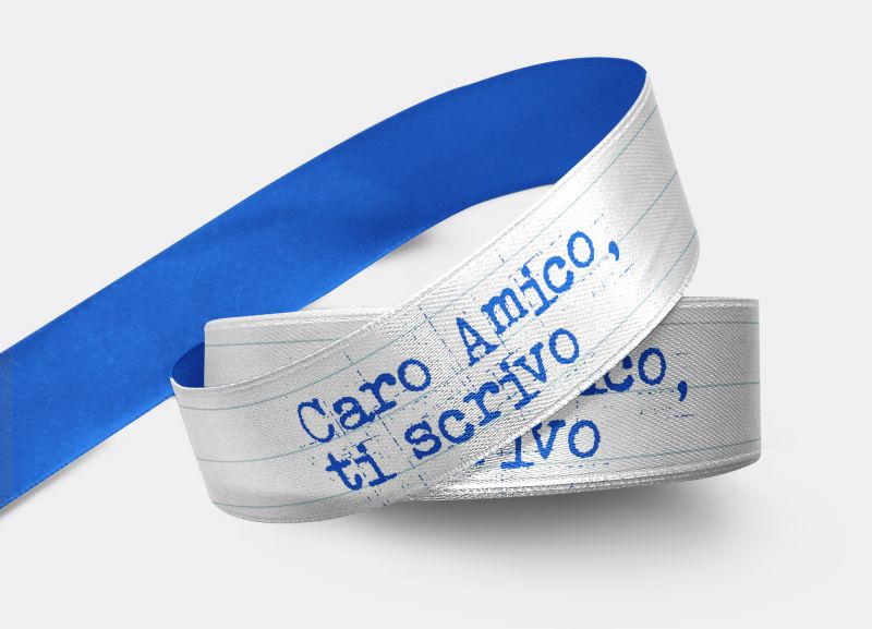 Nastro "Caro Amico, ti scrivo"
