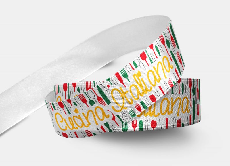 Nastro  per eventi o prodotti che esaltano il patrimonio gastronimico della cultura italiana.