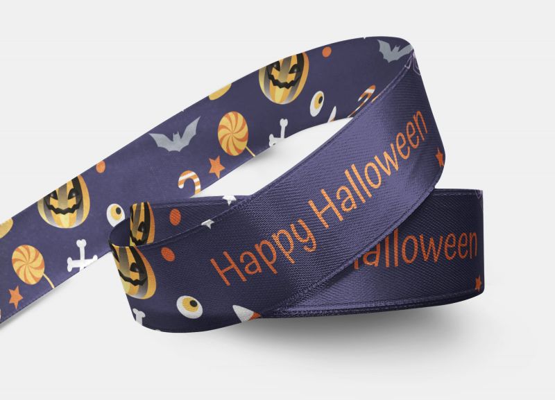 Per la festa di Halloween usa il nostro nastro a tema e rendi le tue creazioni uniche