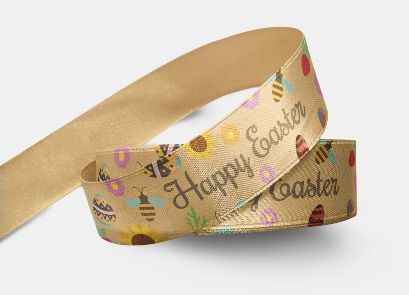 Confeziona i tuoi dolci con il nastro Happy Easter