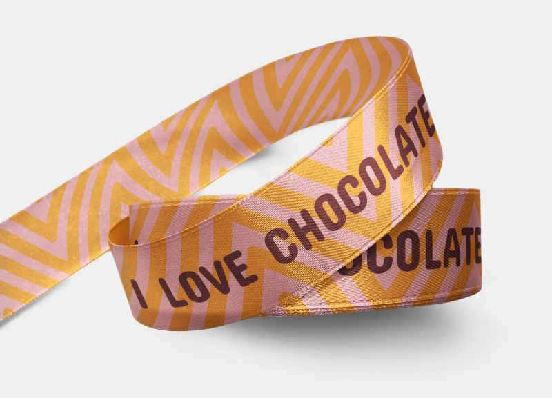 che siano biscotti, torte o cioccolatini impreziosisci i tuoi dolci con questo nastro goloso