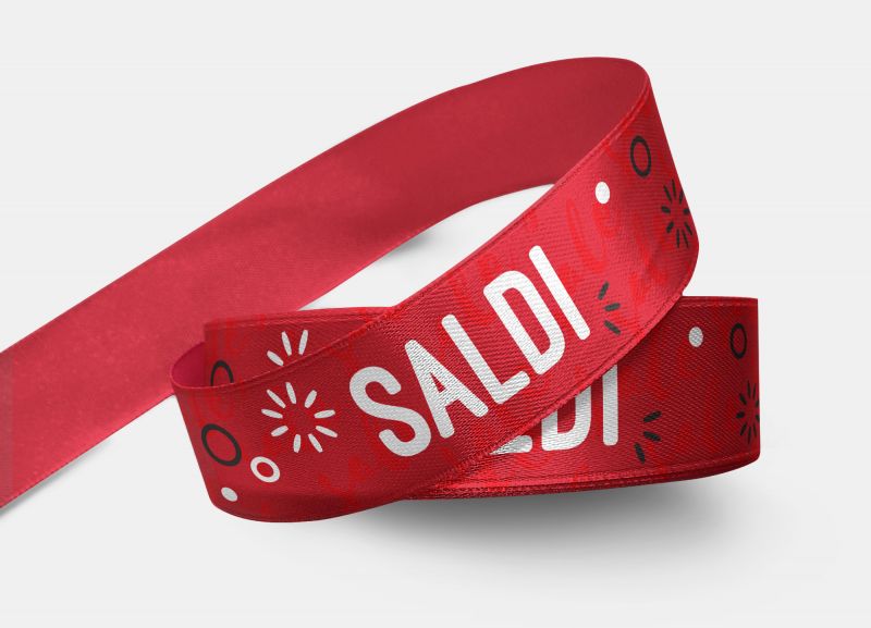 allestisci i tuoi prodotti per il periodo dei saldi con il nastro saldi